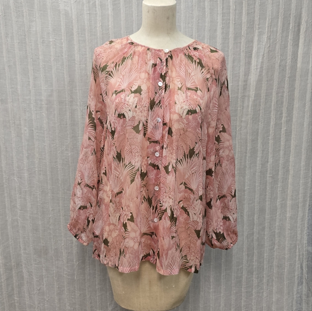 Tommy Bahama Floral Blouse